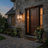 Raedawn Seeded Glass Outdoor Wall Lantern-716574625-782869575-782869573