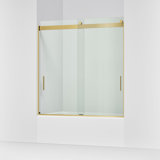 Levity 59.62" x 62" Bypass Bath Door with CleanCoat® Technology