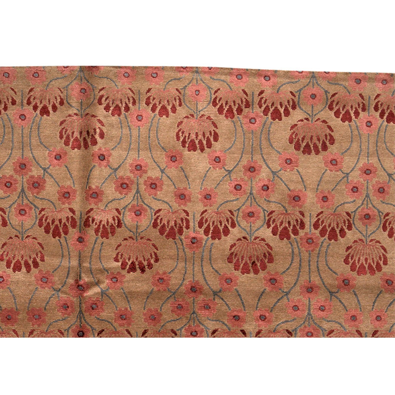 Tapis chameau noué à la main de haute qualité