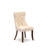 10-Pc Kitchen Table Set includes an Extendable Rectangle Kitchen Table, 1 Coffee Table, 7 Polyester Dining Chairs and 1 Bench, Antique Walnut-124598928-124598927