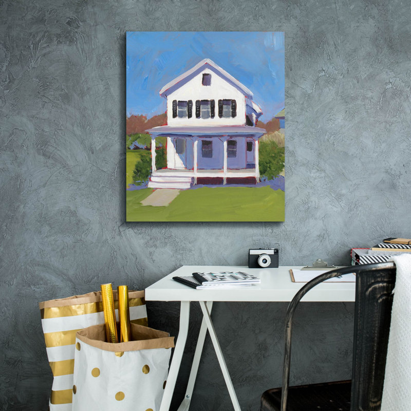  «Victorian Home 2» par Carol Young, art mural sur toile, 20 po x 24 po, H 24 po x l 20 po