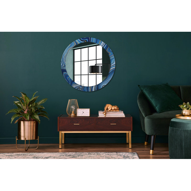 Huldar Glass Flat Wall Mirror