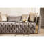 Moderne, salon 2 pièces revêtu de velours 100%, bouton, accents dorés, siège en mousse haute densité de luxe, tissu en velours, surface, mousse, décor principal