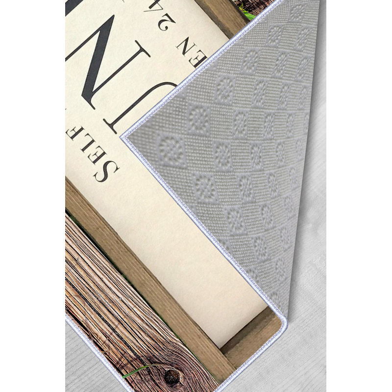 Soft & Durable Area Rug, 5.2 x 7.5 Feet, 100% Polyester, 650 g/m², 0.3 in Pile Height | Non-Slip PVC Dot Underside | Machine Washable, 3D Digital Print | Perfect for Living Room, Bedroom & Office Decor