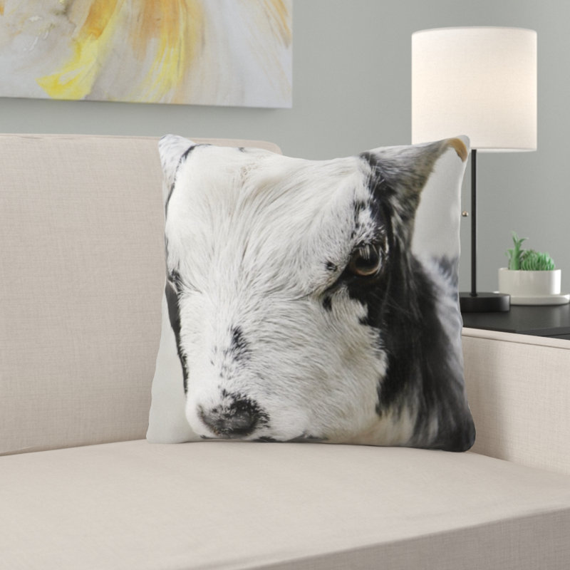 Coussin décoratif chèvre