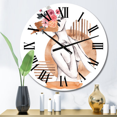 Horloge murale surdimensionnée