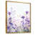 Toile avec cadre flottant or