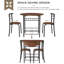 Kieana Four Leg Dining Set-953191365-953191366