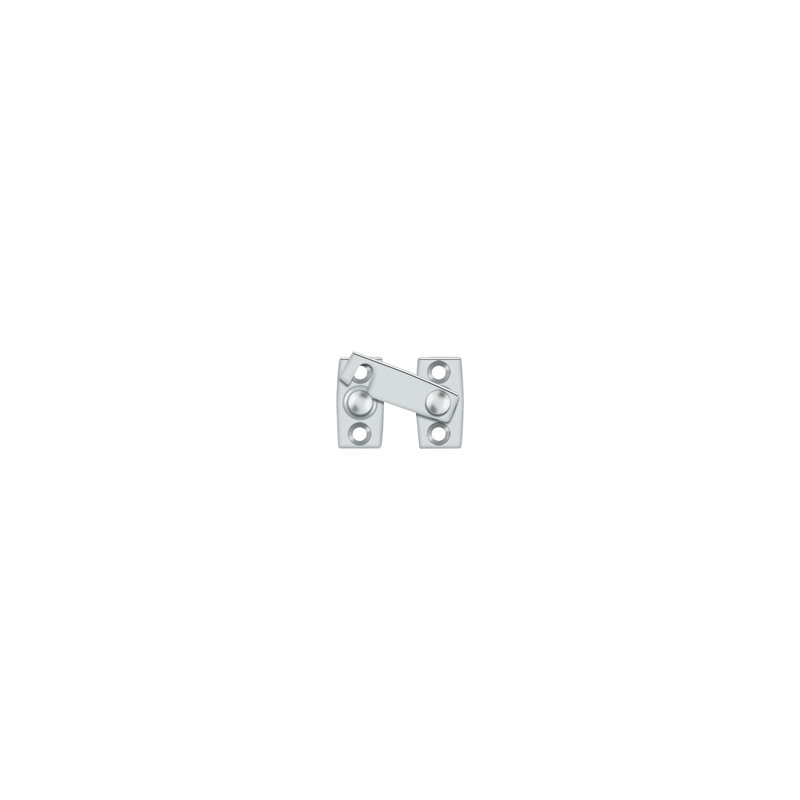 Brass Latch/Catch/Bolt, Bright Chrome