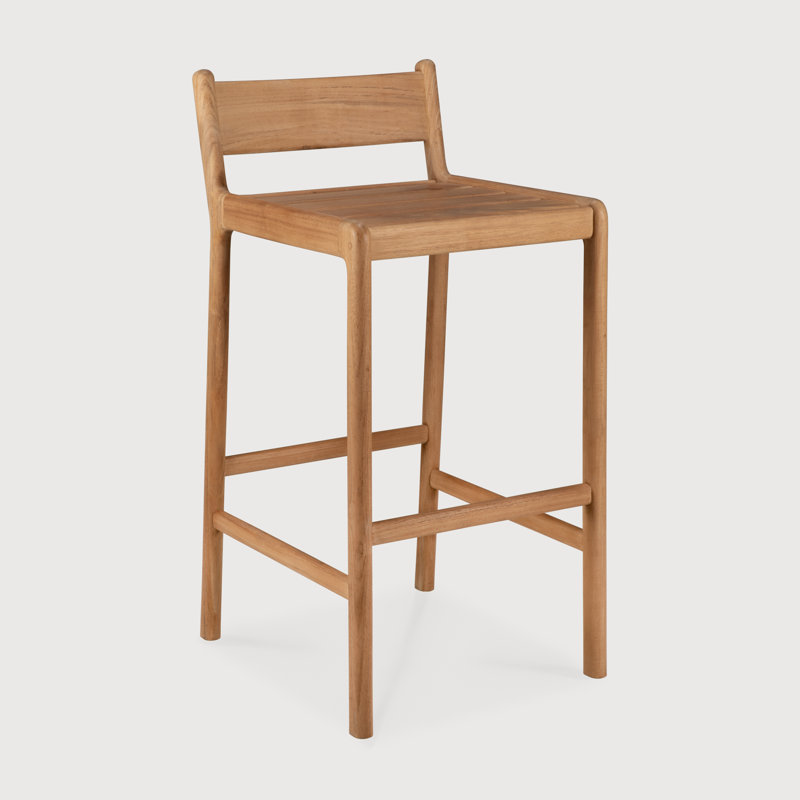 Jack outdoor bar stool - teak