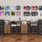 Record Player Stand With Storage For 500+ Albums, Mid-Century Modern Turntable Shelf & Drawers  Sturdy Wood & Metal Audio Console For Living Room