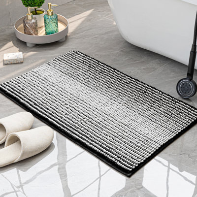 Tapis pour salle de bain en chenille douce Zager