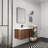 Modern Design Float Mounting Bathroom Vanity With Sink-1854944286