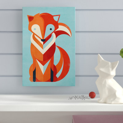 « fox »-impression sur toile tendue