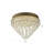 Gurshan Transitional 9 Light Crystal Flush Mount-380232350