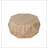 38.58"Three-dimensional Embossed Pattern Design American Retro Style Coffee Table