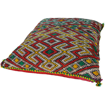Housse de coussin géométrique