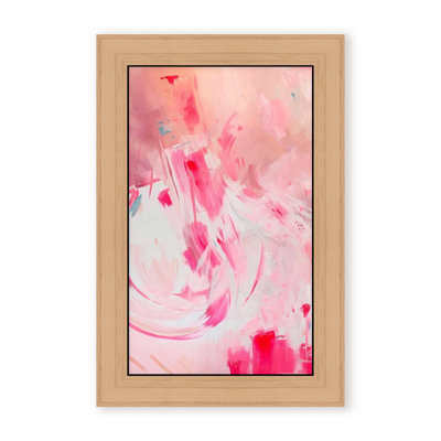 Fuschia II Print by Stefanie Bales
