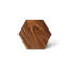 Table de bout en bois massif Honey Comb