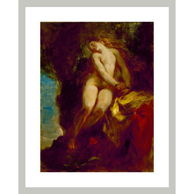 Andromeda by Eugène Delacroix -Framed Giclee Print