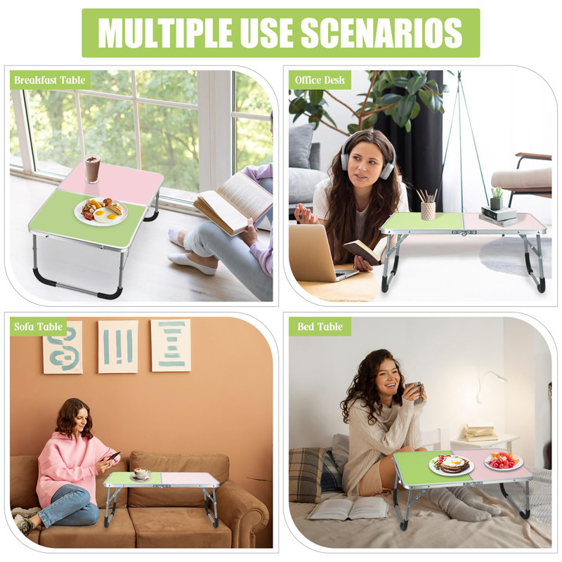 Laptop Tray, Pink/Green