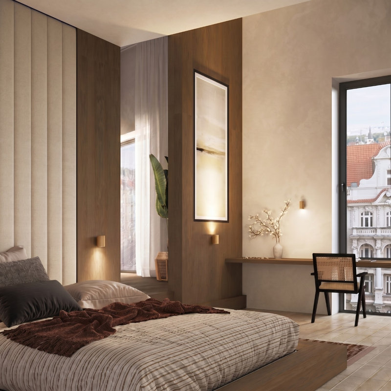 Karbon Aluminium Wall Sconce, Wall lamp KARBON 10 gold, Golden, 1 Light