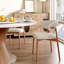 Ensemble de table de salle à manger moderne en pierre frittée moderne avec plateau tournant-123036665-123036667-130130310
