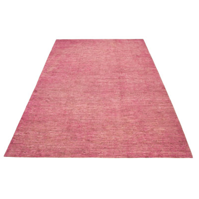 One of kind Hand-Knotted Finest Peshawar Ziegler Pink Rug 11'3" x 16'6"
