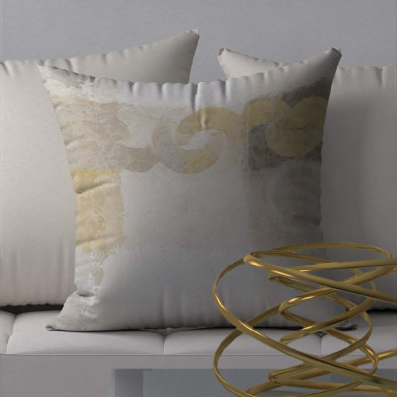 Reversible Throw Pillow, 18" x 18"