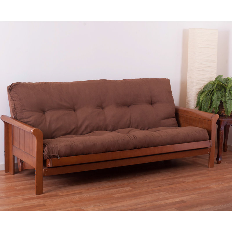 Matelas de futon en mousse Abe, 8", Simple, Épice