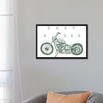 Easy Rider Motorcycle - Print on Canvas