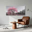 Ensemble de 1 tableau sur toile Fleurs de cerisier-129279684-129279682