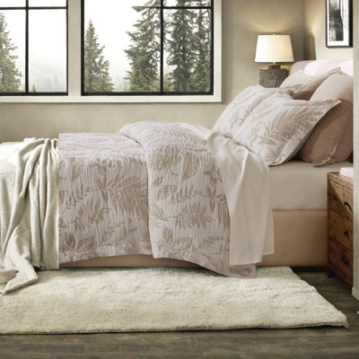 Cotton Blend Floral Duvet Cover Set