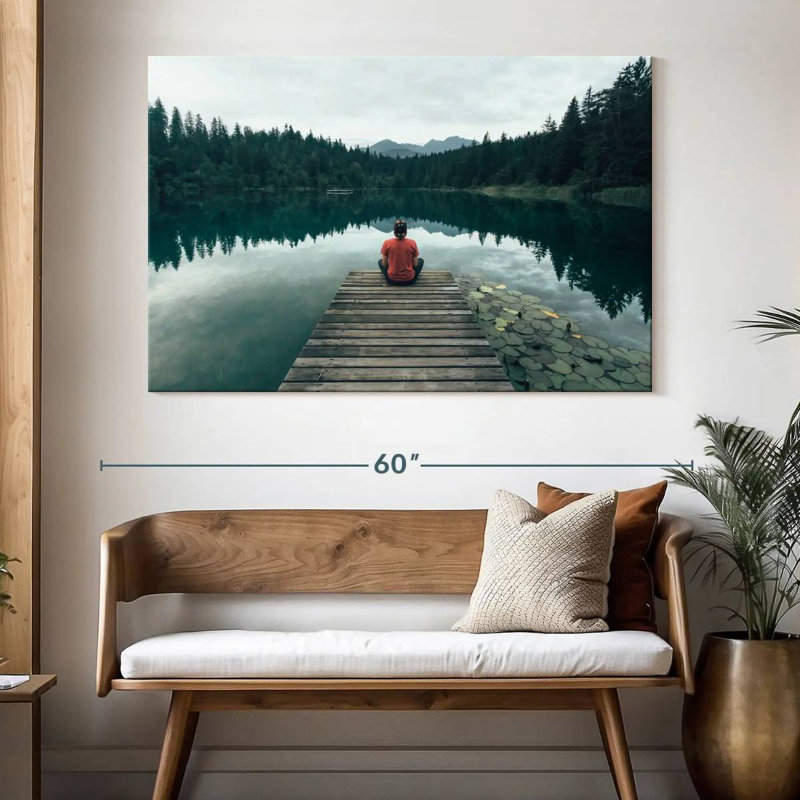 Alvord Lake Reminiscing, 34" H x 51" W