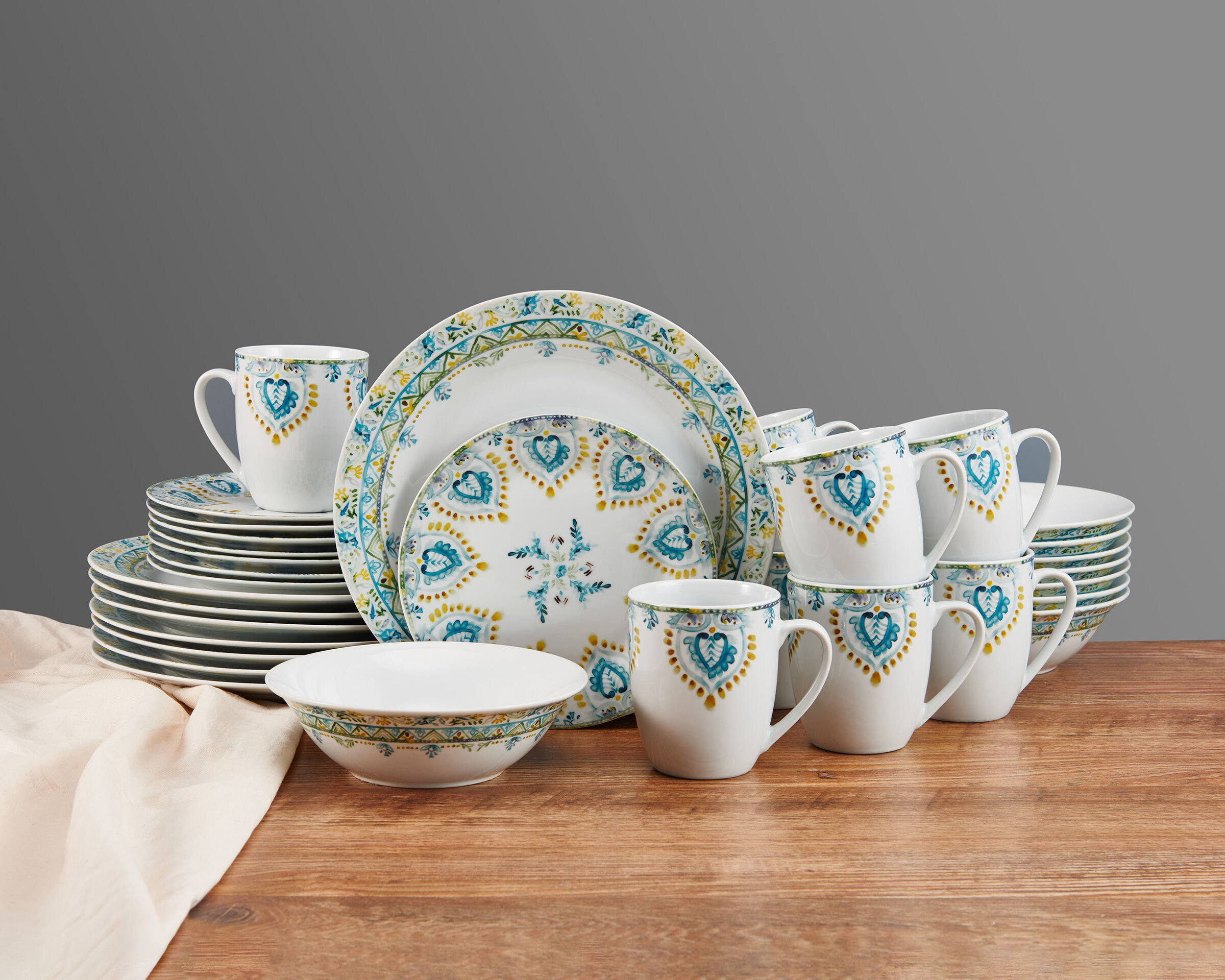 Dish sets shop service for 8