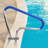 Pool Handrail 39"X 32" Swimming Pool Rail 304 Stainless Steel 250LBS Load Capacity Rustproof Pool Handrail