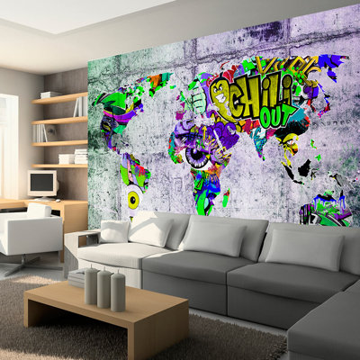 Dyoni Textured Matte Peel & Stick Mural