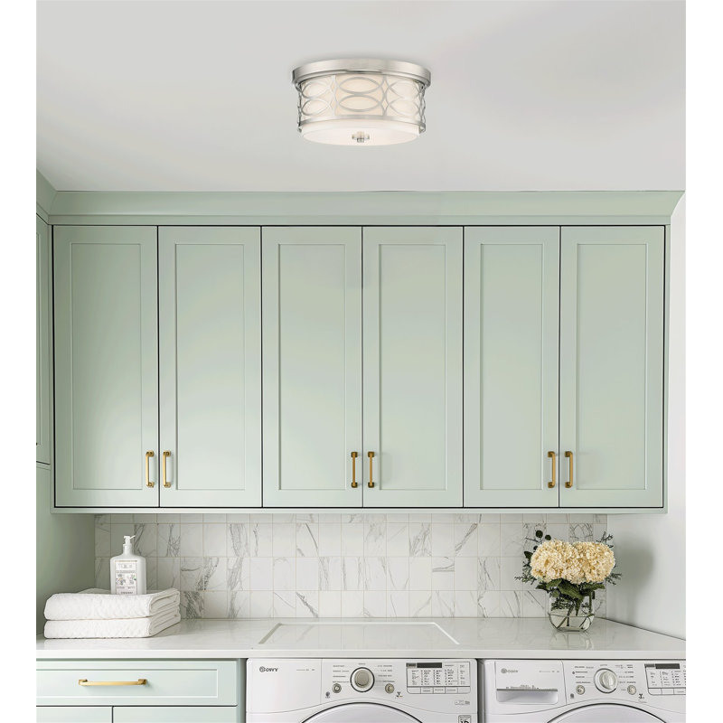 Daniela Fabric Flush Mount