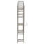 Rangement autoportant au-dessus de la toilette l 34,5 po x H 38,75 po x P 7,25 po Alizabella-1728934781