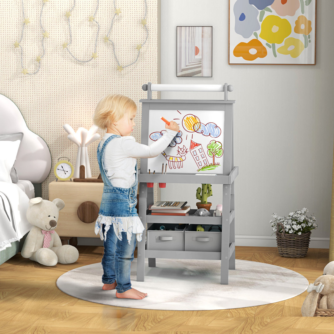 Laub Isabelle & Max Adjustable Manufactured Wood Board Easel