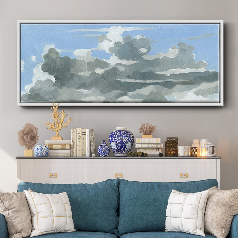 Nuage à venir - Toile encadrée, H 24 po x l 60 po