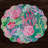 Vida Coral Reef Reversible Round Placemats (Multi)