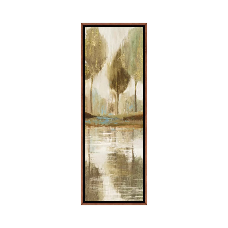 «Forest View II» par Allison Pearce, reproduction d'art panoramique sur toile, H 36 po x l 12 po x P 1,5 po