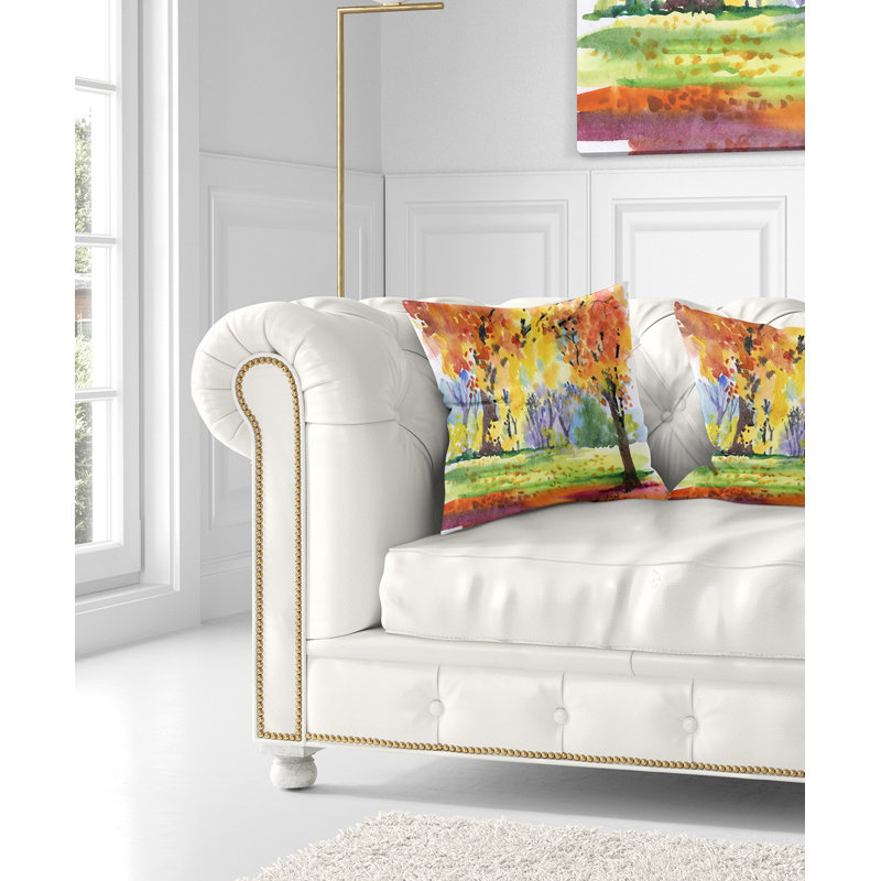 Coussin décoratif Autumn Park, 16 po x 1 po, Coussin décoratif