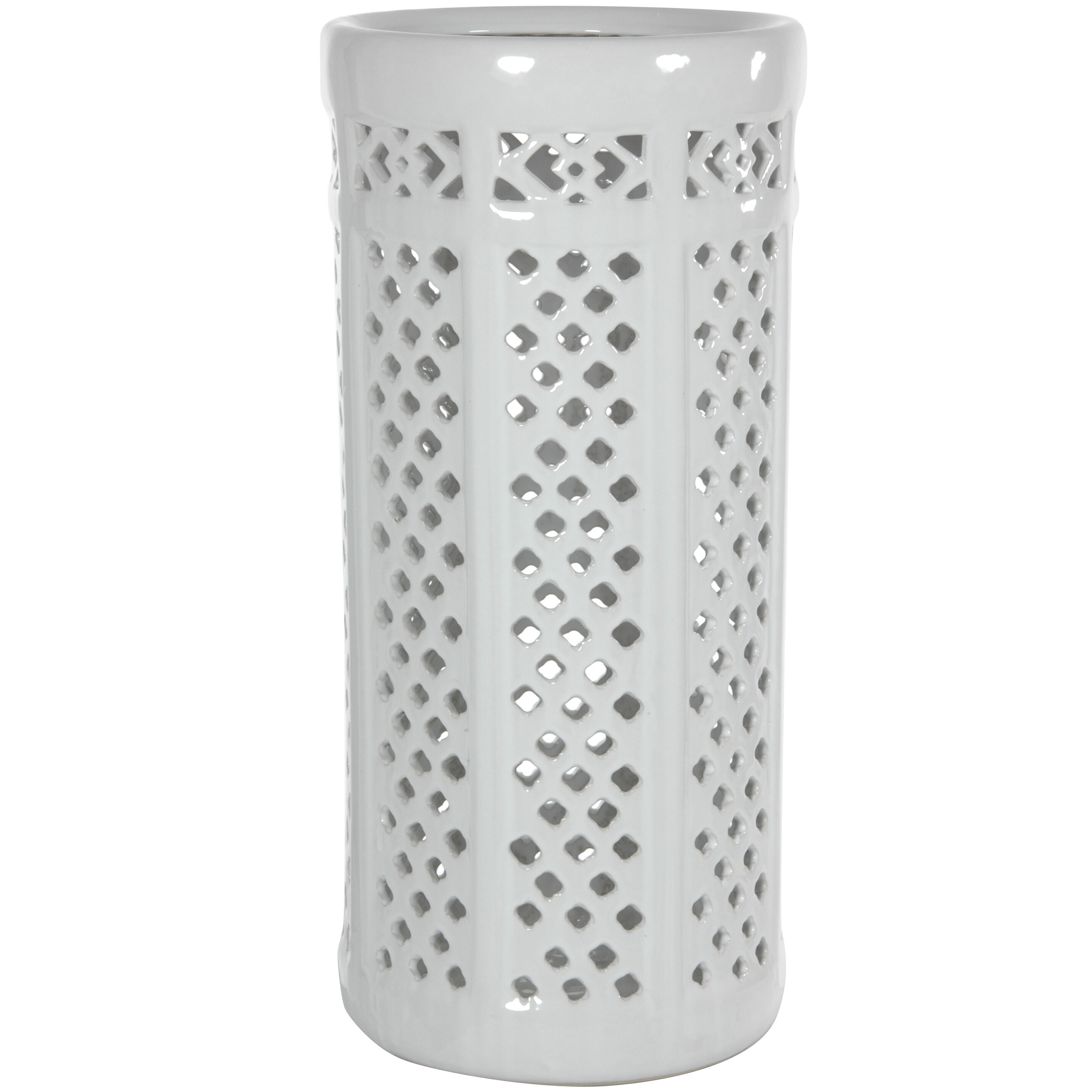 Dakota Fields Ceramic Freestanding Umbrella Stand & Reviews | Wayfair