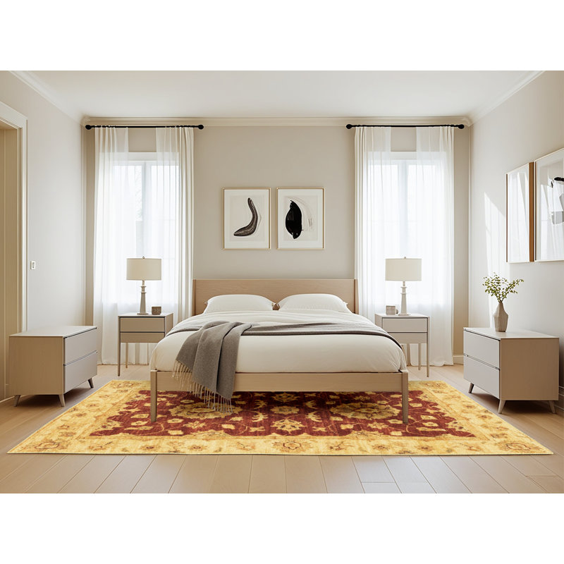 Tapis abstrait moderne 3847, Rectangle de 5 pi x 8 pi