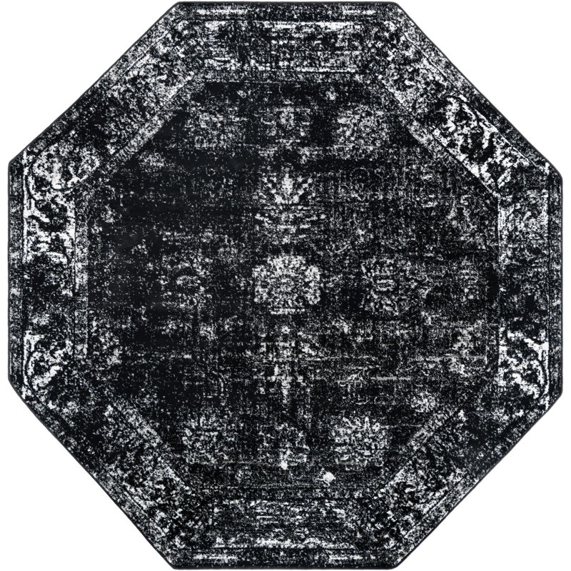 Anneliesse Oriental Indoor Rug, Octagon 7'10" x 7'10"