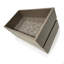 Jardinière rectangulaire pour terrasse Rectanglar - Gris / brun-139651085