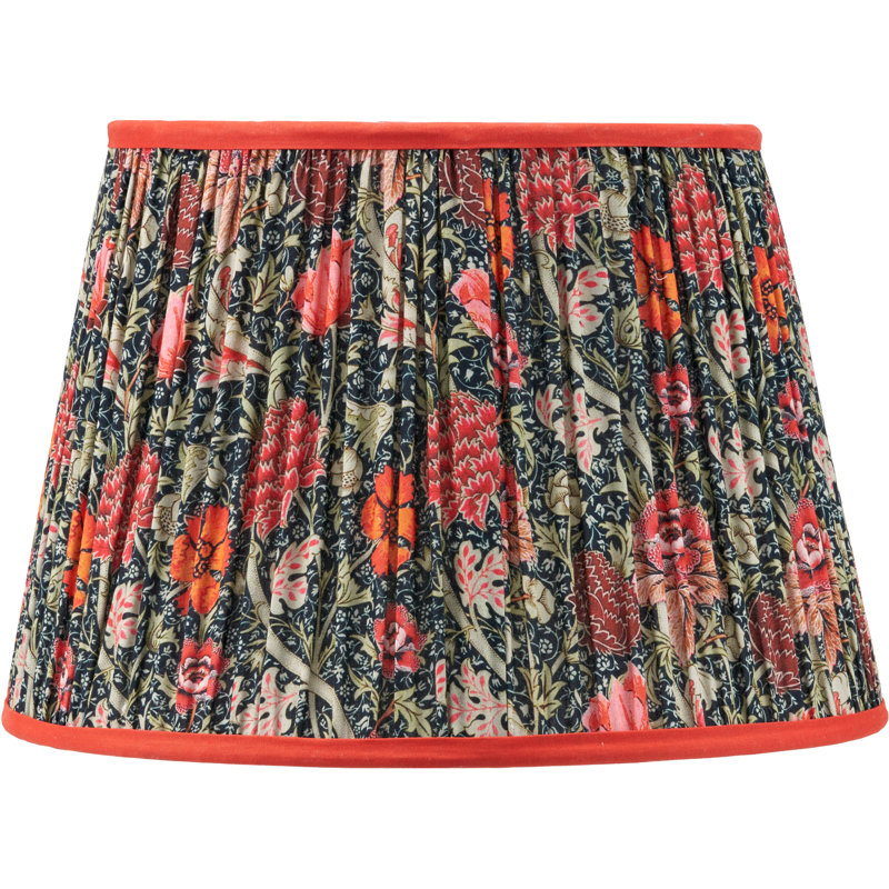 Cotton Empire Lamp Shade ( Uno ) in Red, 24" H x 35" W x 35" D