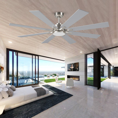 Delanei Ceiling Fan with LED Lights